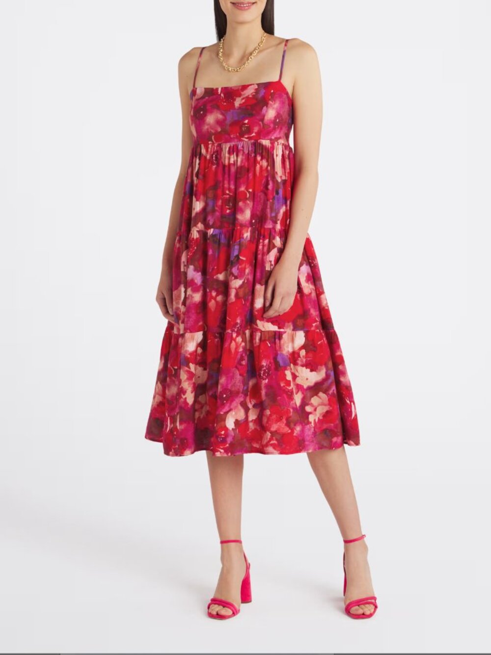 Gilli Arabella Tiered Maxi Dress
